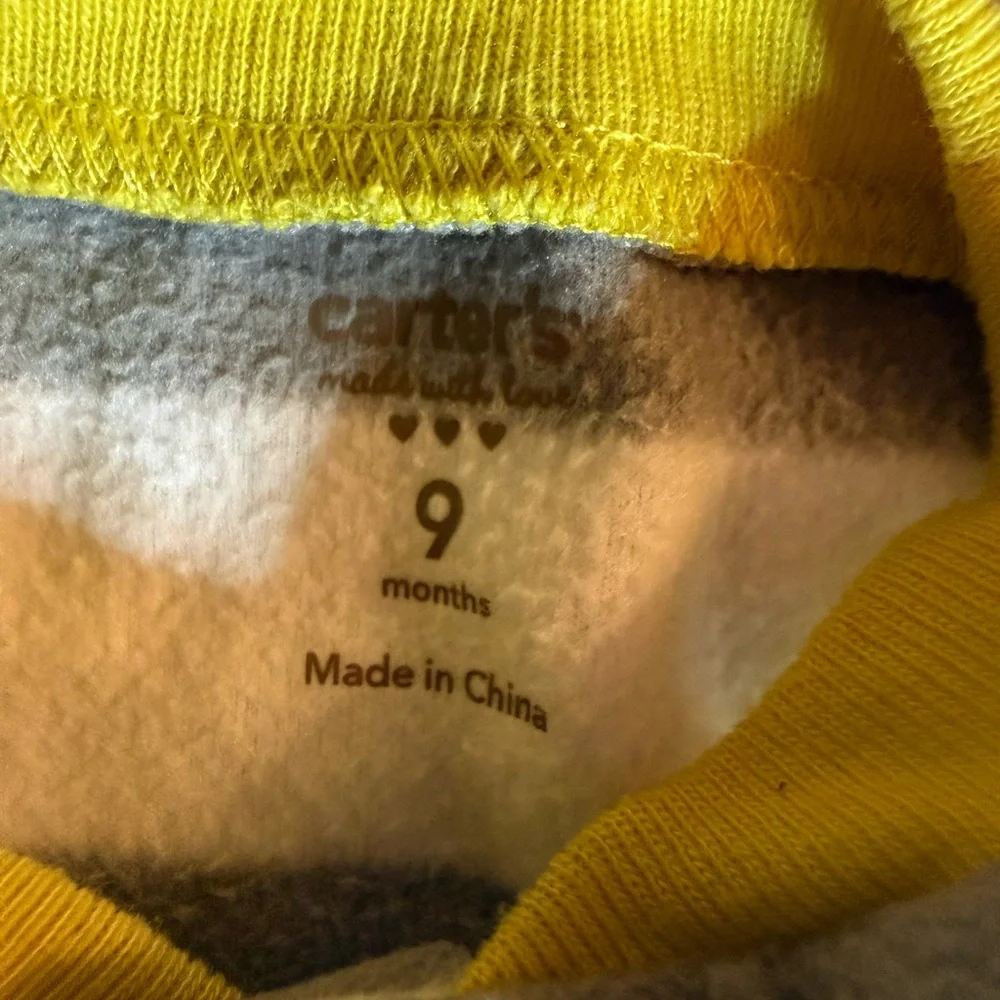 Carters fleece Pajamas Stripes baby boy